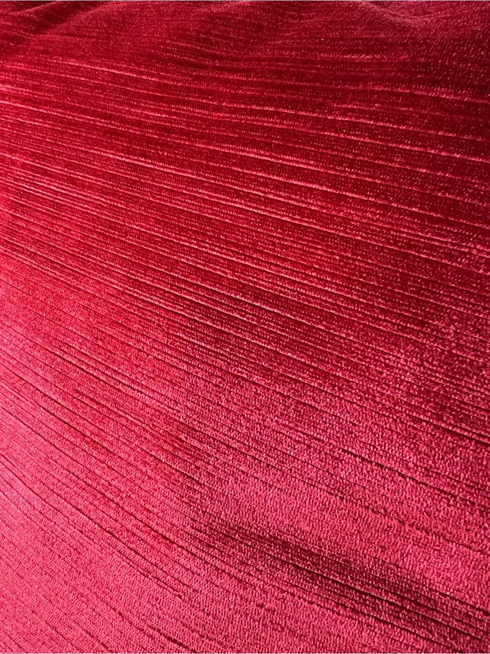 Plush Red Velvet Throw Pillow Pier 1